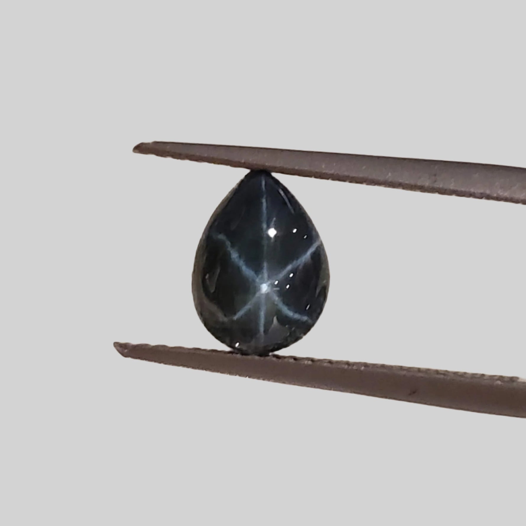 Star Sapphire | Pear Shape Cabochon | Royal Blue | 9x6.7mm 5