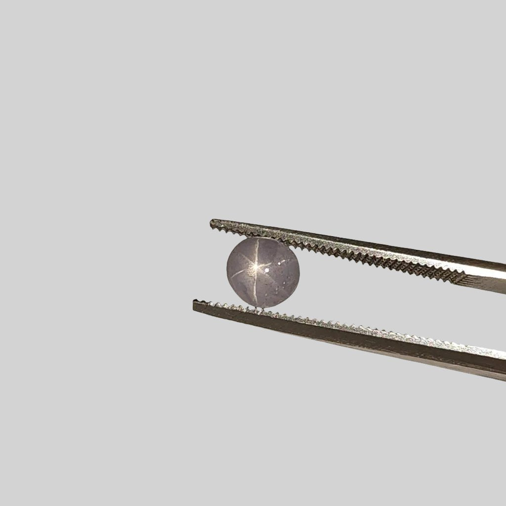  Star Sapphire | Round Cabochon | Silver | 5.2mm 1.1ct | Myanmar | SO24 1