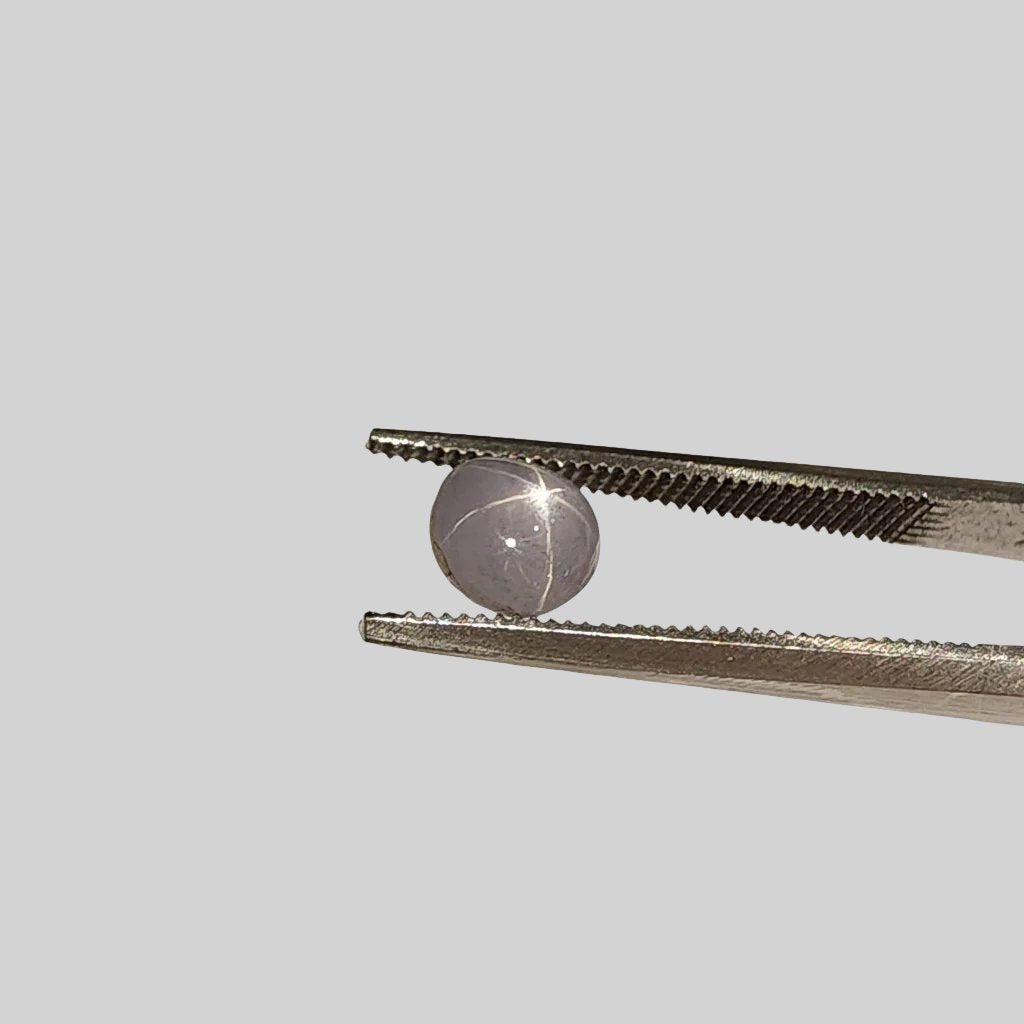  Star Sapphire | Round Cabochon | Silver | 5.2mm 1.1ct | Myanmar | SO24 4