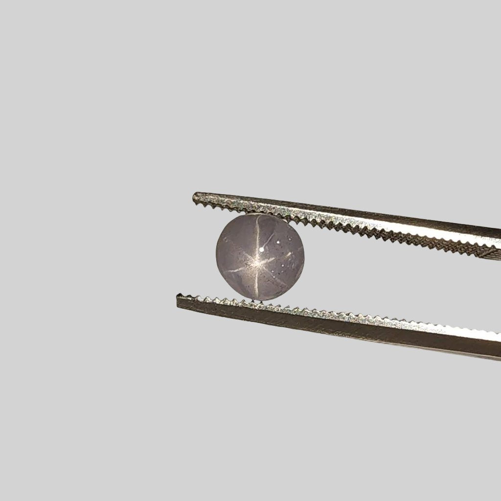  Star Sapphire | Round Cabochon | Silver | 5.2mm 1.1ct | Myanmar | SO24 5