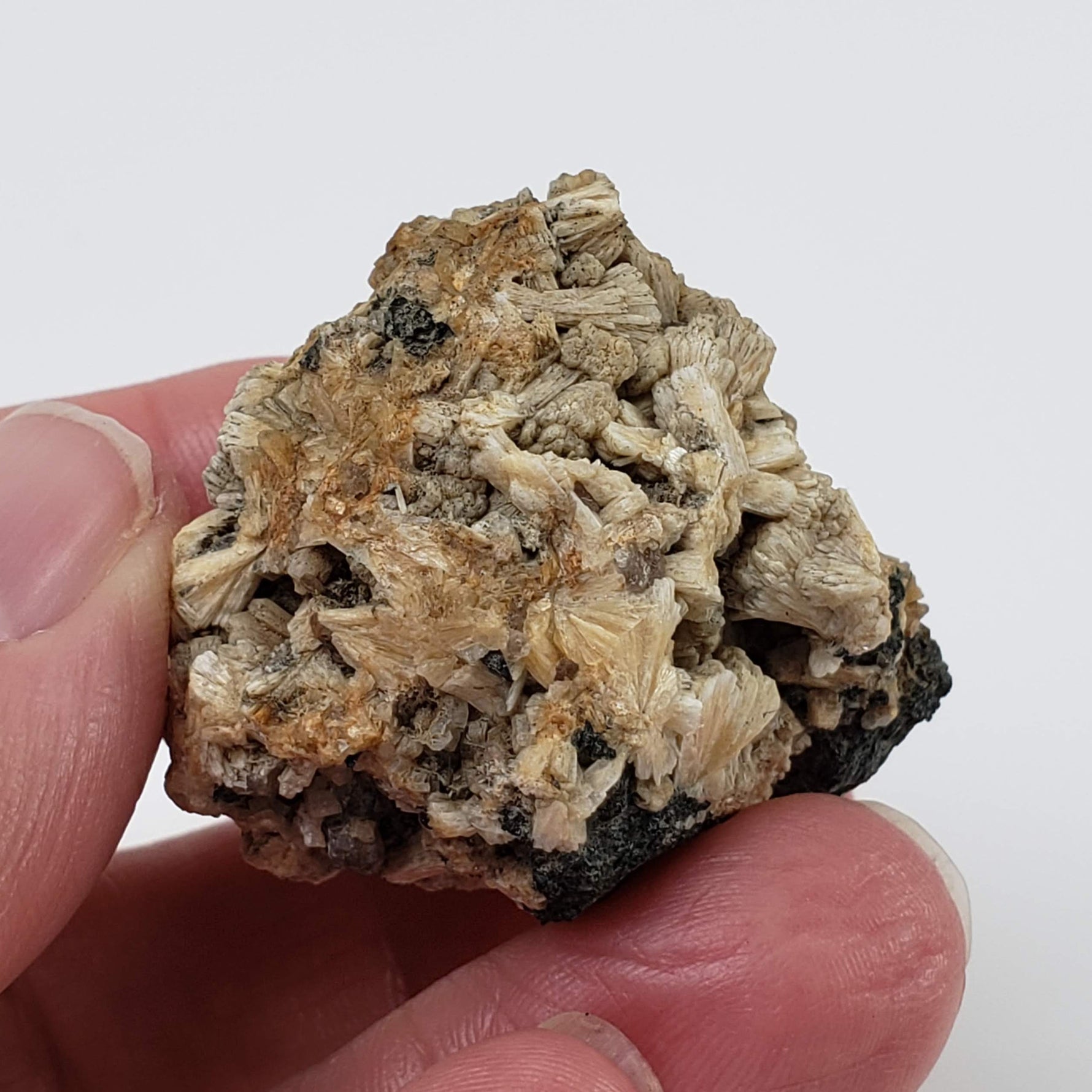  Stilbite, Heulandite and Chabazite Crystals | 27 gr | ZEC near Maniwaki | Quebec Canada 2