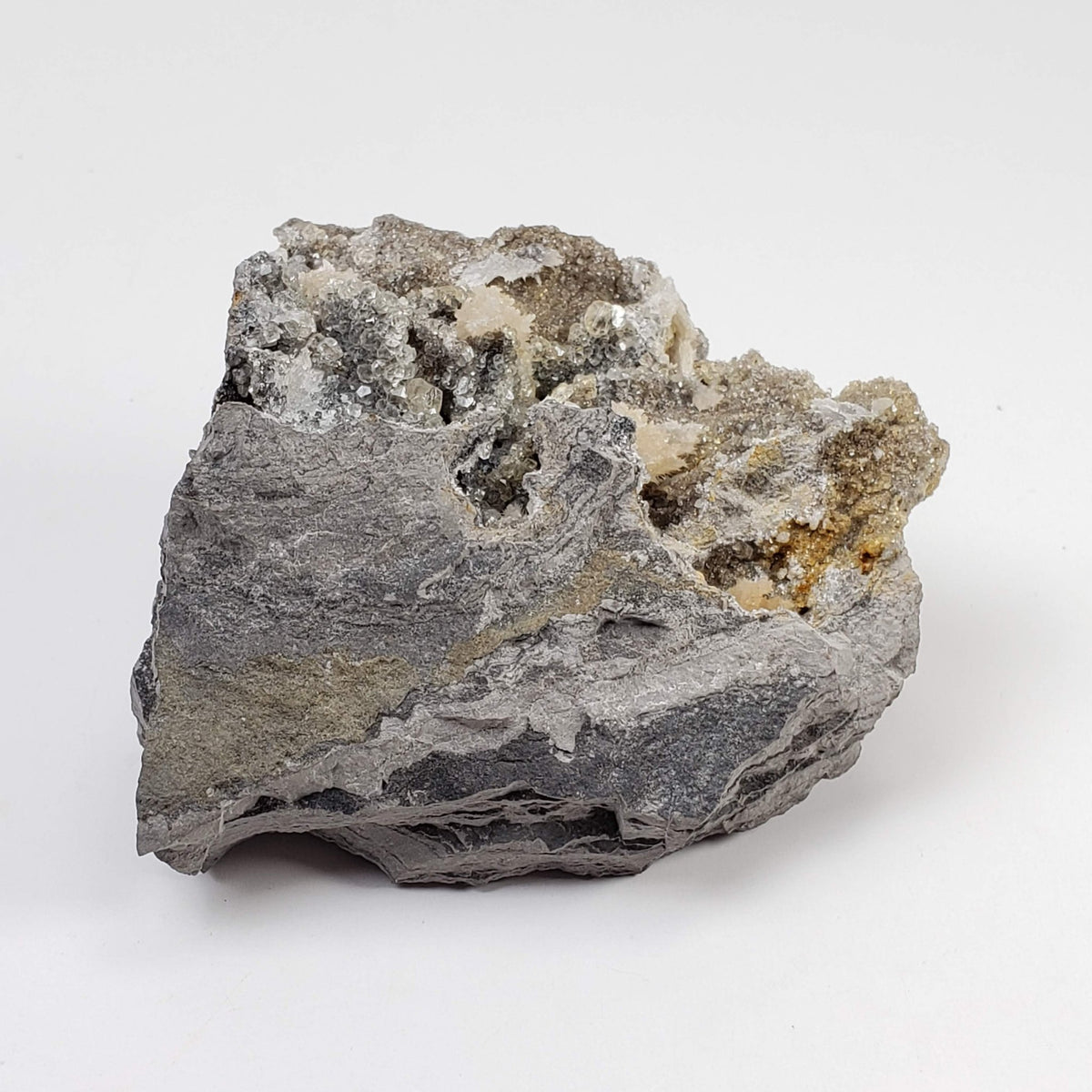  Strontianite and Calcite on Matrix | 215 grams | Mandata, Pennsylvania, USA 4