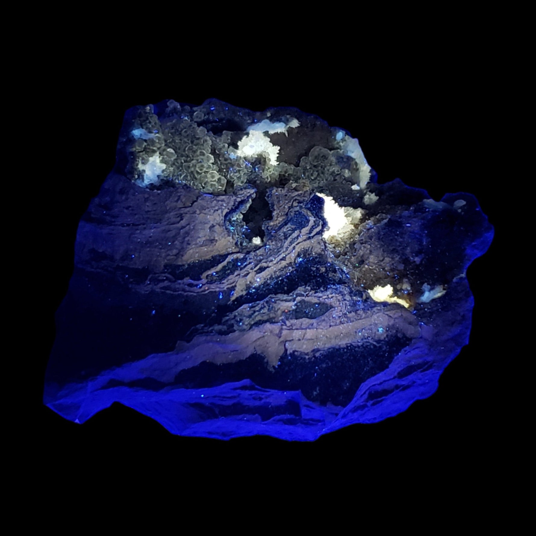  Strontianite and Calcite on Matrix | 215 grams | Mandata, Pennsylvania, USA 7