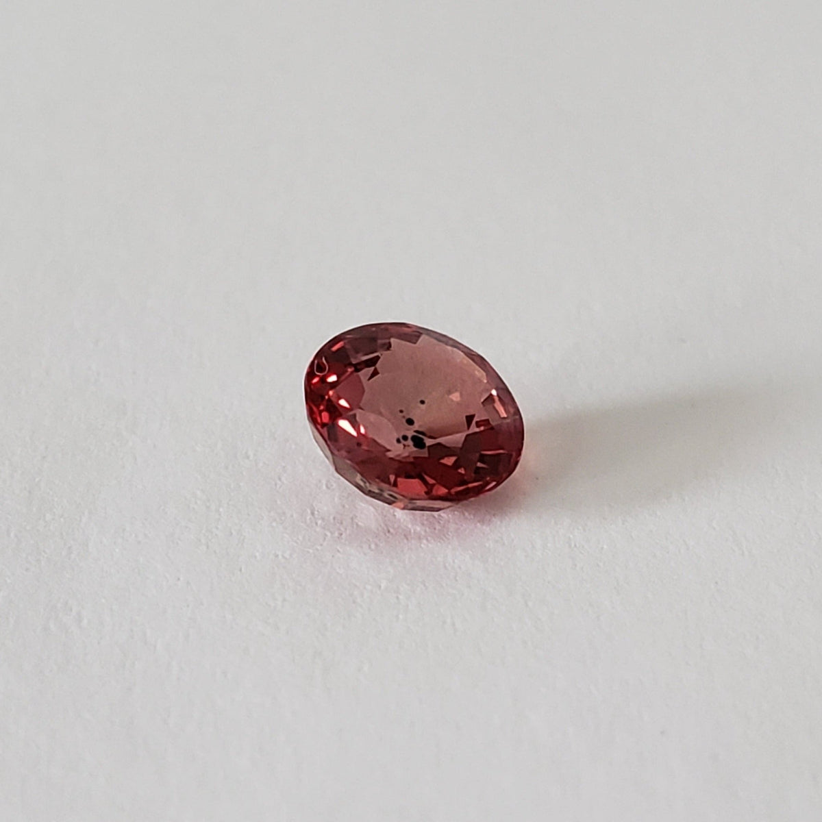  Sunset Sapphire | Round Cut | Red | 6.5mm 1.3ct | SO24 3