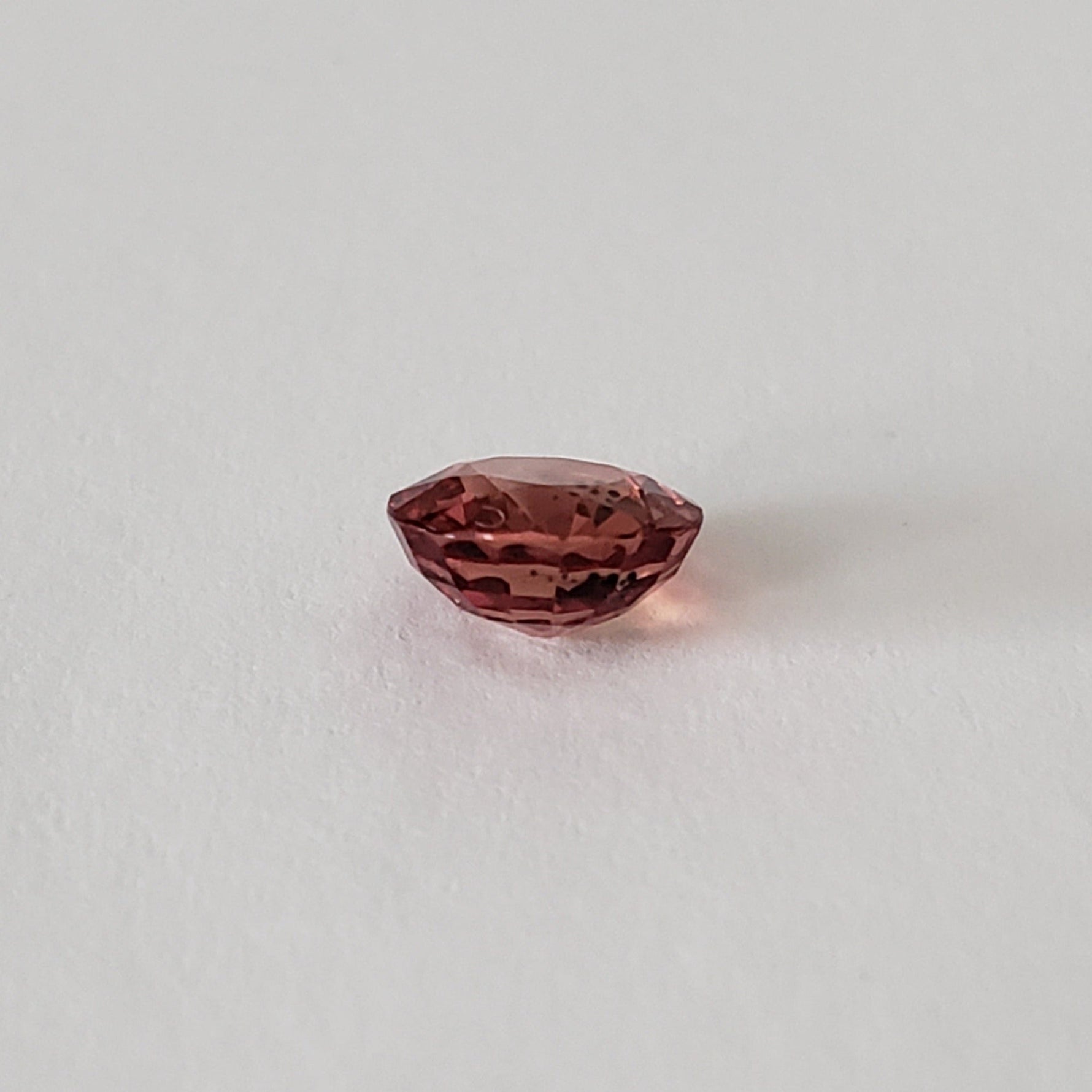  Sunset Sapphire | Round Cut | Red | 6.5mm 1.3ct | SO24 5