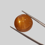  Sunstone | Round Cabochon | Honey Brown | 16.9mm 21.65ct 