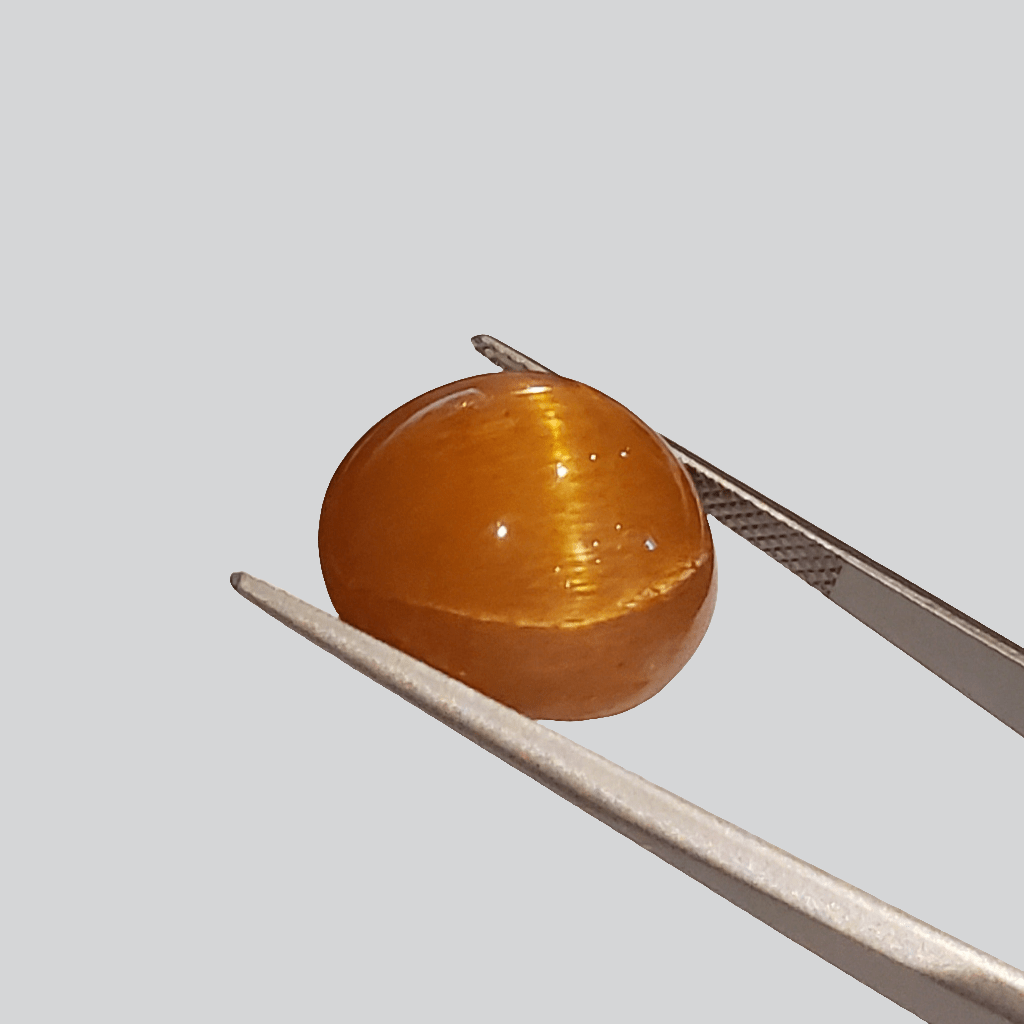  Sunstone | Round Cabochon | Honey Brown | 16.9mm 21.65ct 3