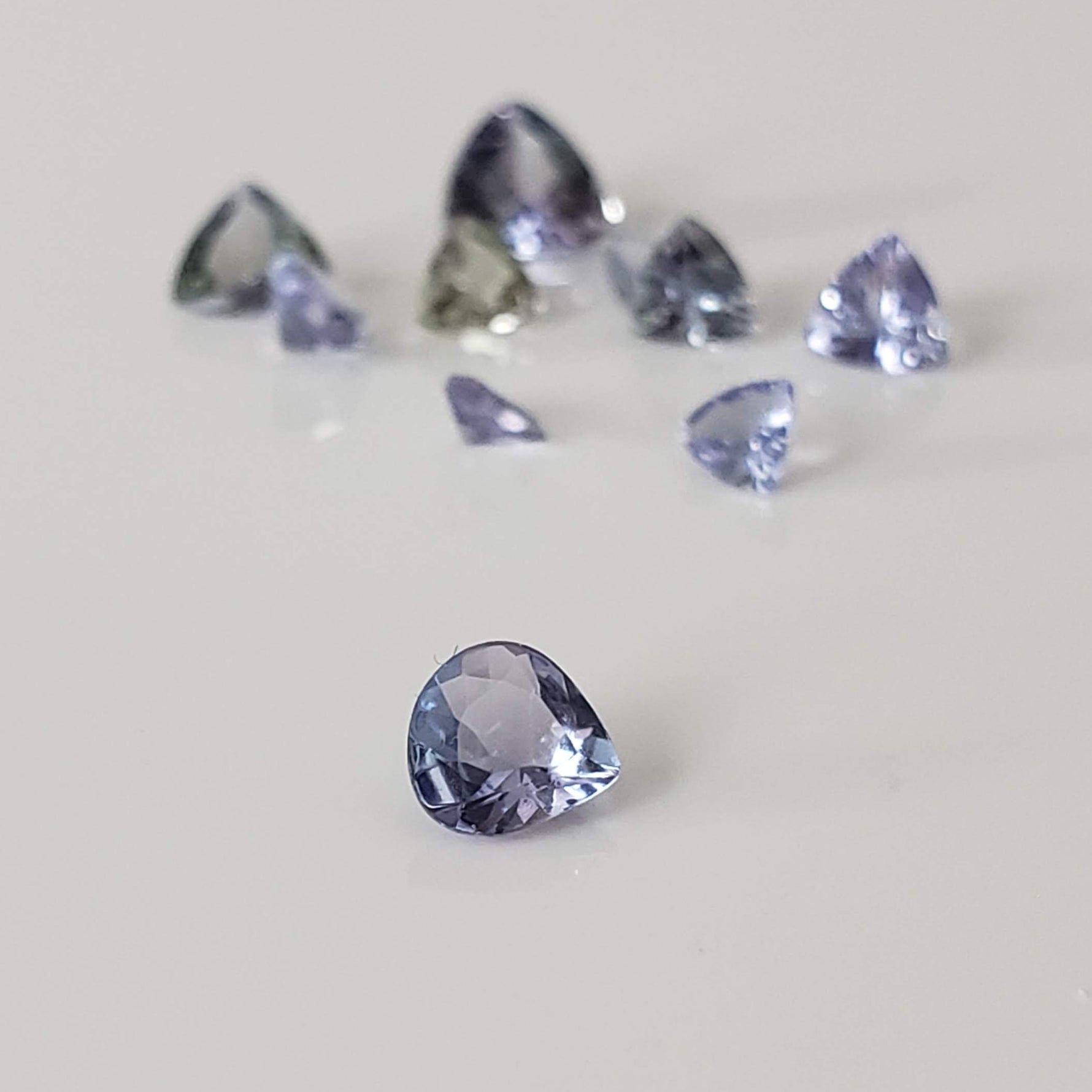  Tanzanite | 10 Piece Gemstone Lot | Trilliant Cut | 2.6tcw 3