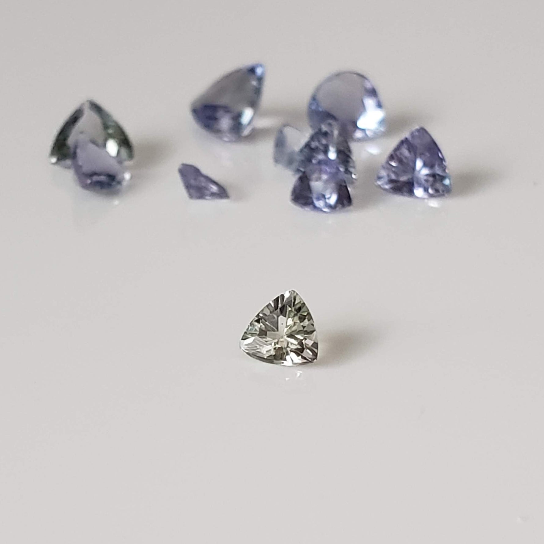  Tanzanite | 10 Piece Gemstone Lot | Trilliant Cut | 2.6tcw 4
