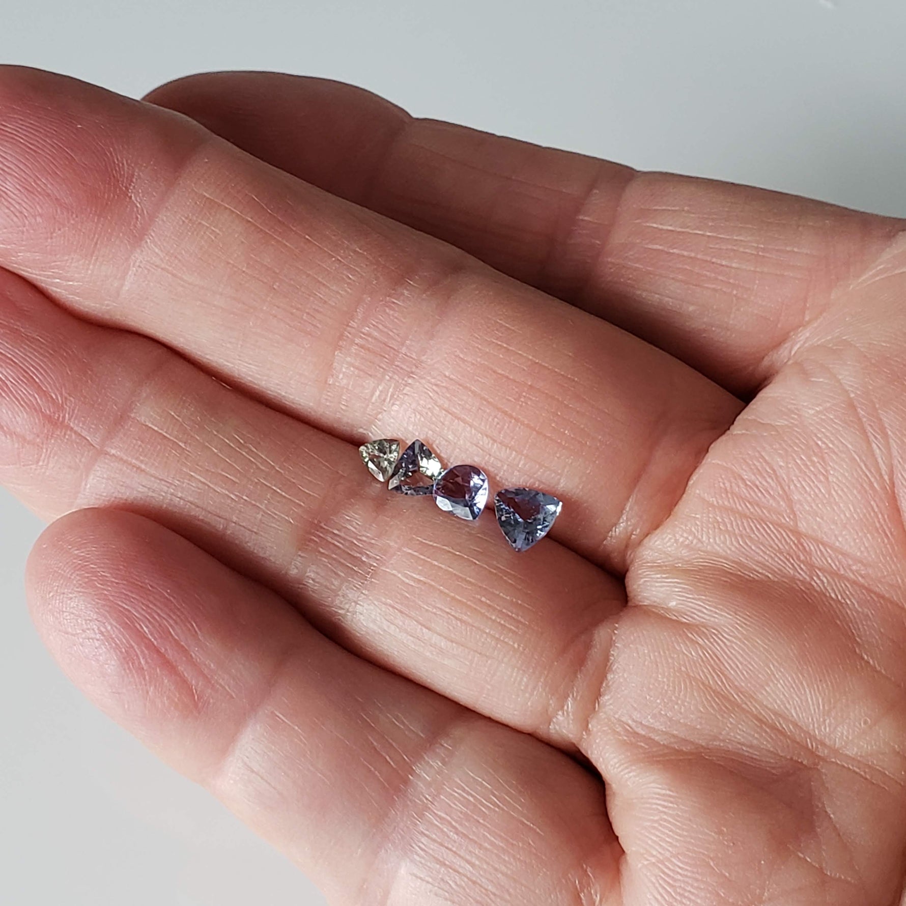  Tanzanite | 10 Piece Gemstone Lot | Trilliant Cut | 2.6tcw 6