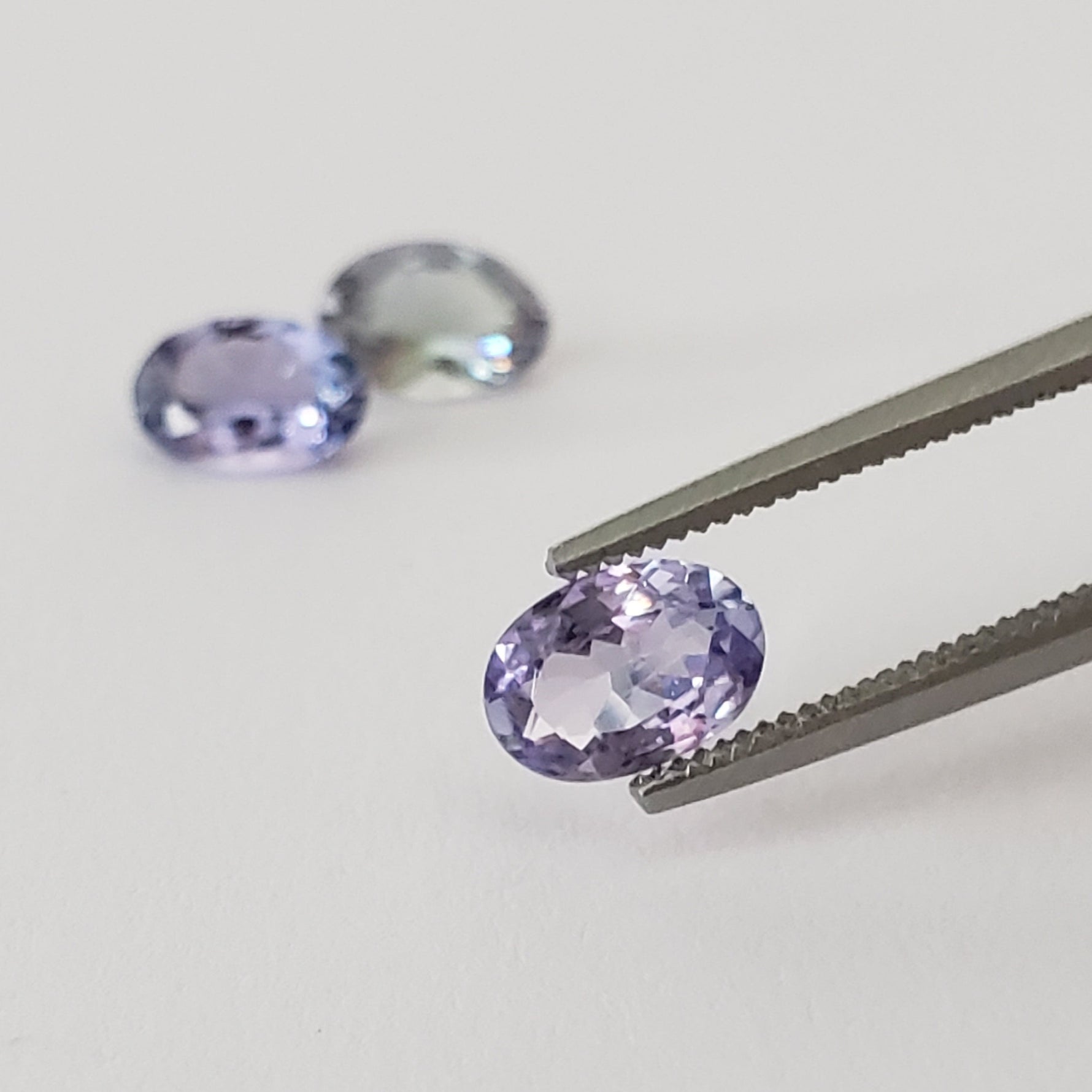  Tanzanite | 3 Piece Gemstone Lot | Oval Cut | 1.7tcw 3