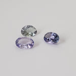  Tanzanite | 3 Piece Gemstone Lot | Oval Cut | 1.7tcw 1