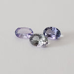  Tanzanite | 3 Piece Gemstone Lot | Oval Cut | 1.7tcw 