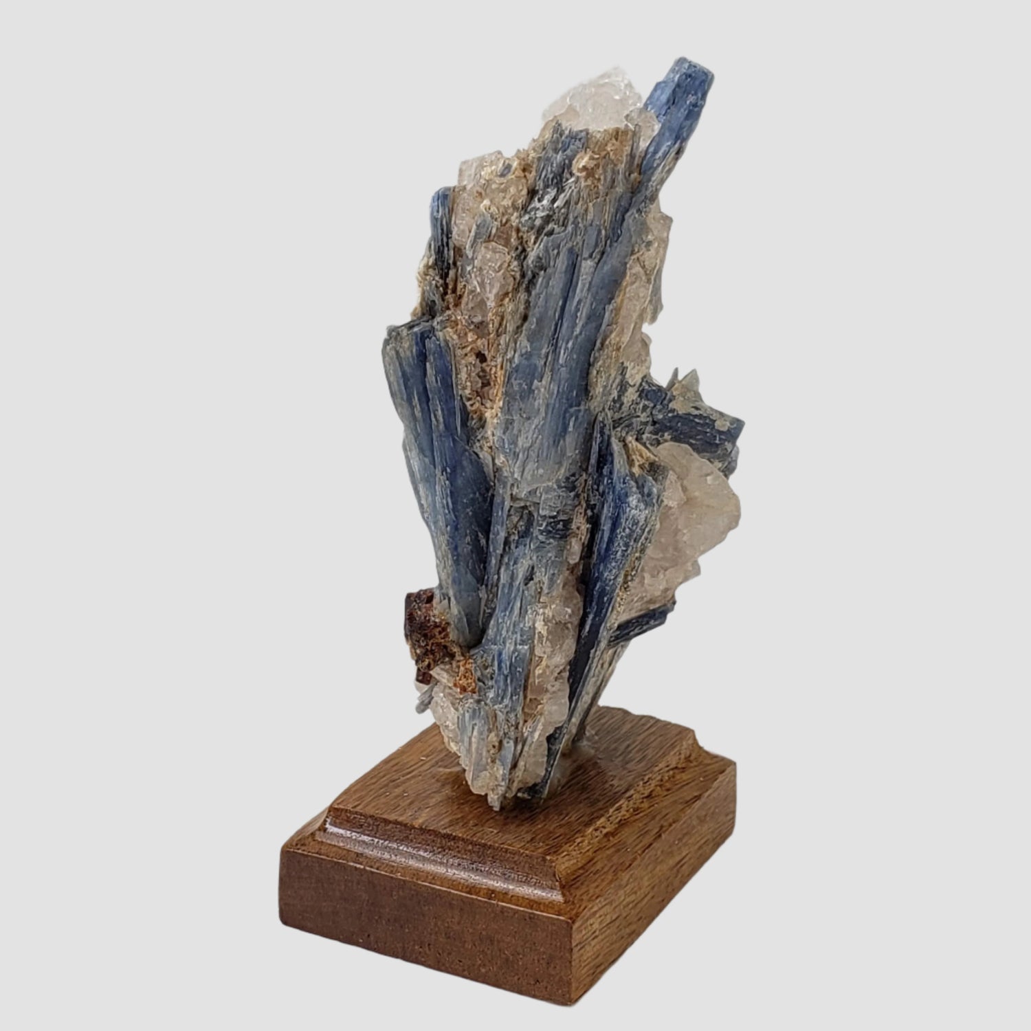  Terminated Blue Kyanite Blades, Quartz and Staurolite | 173 grams | Minas Gerais, Brazil 1