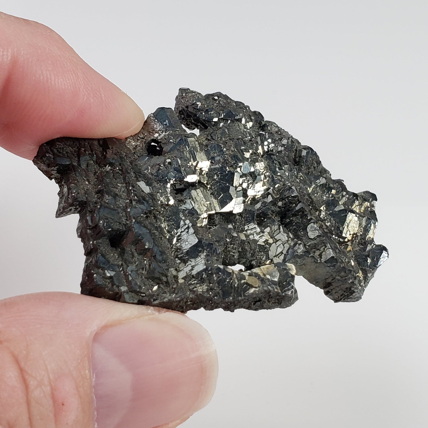  Tetrahedrite Cluster Crystal | 31.9 Grams | Lima, Peru 7