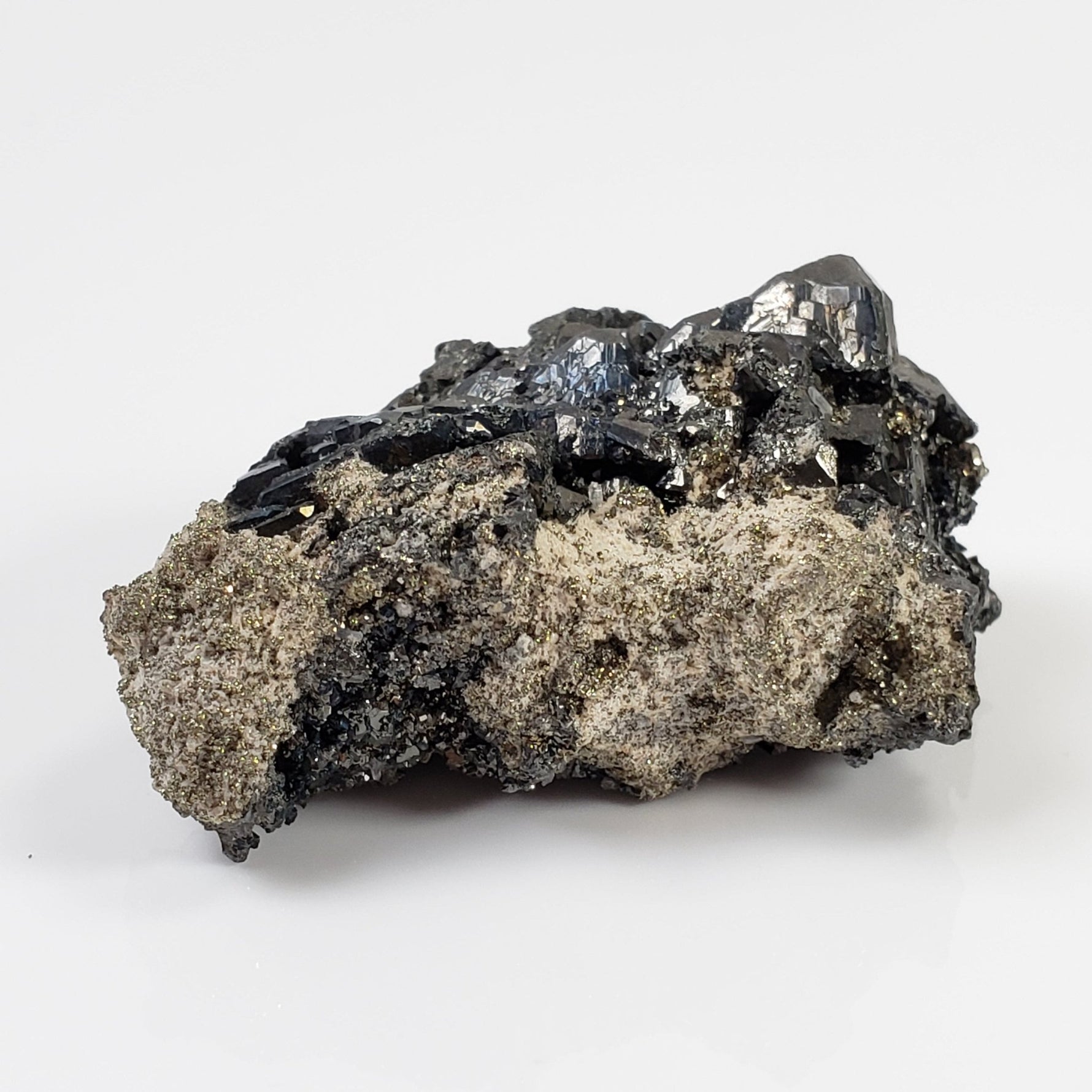  Tetrahedrite, Pyrite, Calcite and Quartz Cluster | 38.71 Grams | Lima Peru 1