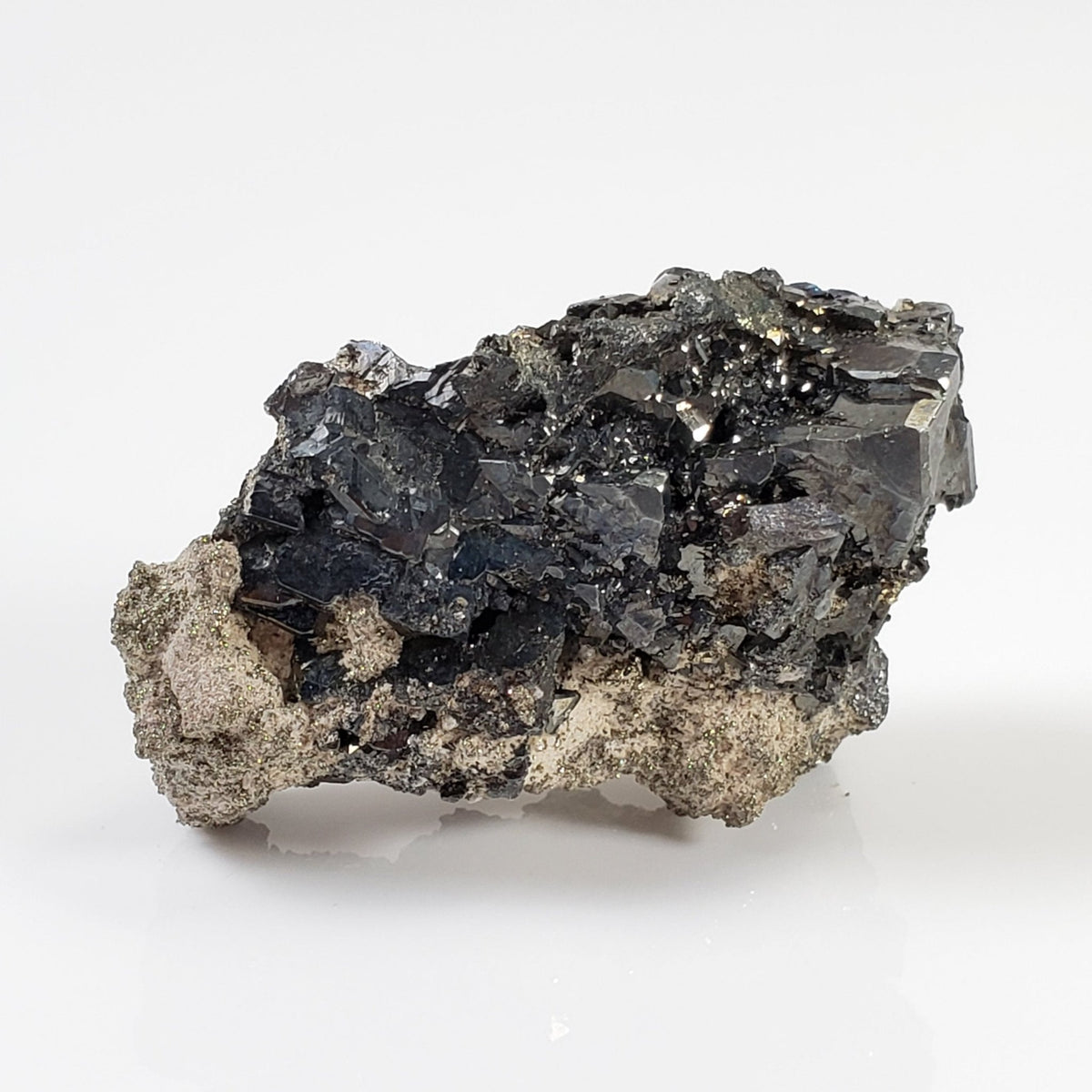  Tetrahedrite, Pyrite, Calcite and Quartz Cluster | 38.71 Grams | Lima Peru 7