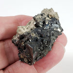  Tetrahedrite, Pyrite, Calcite and Quartz Cluster | 38.71 Grams | Lima Peru 2