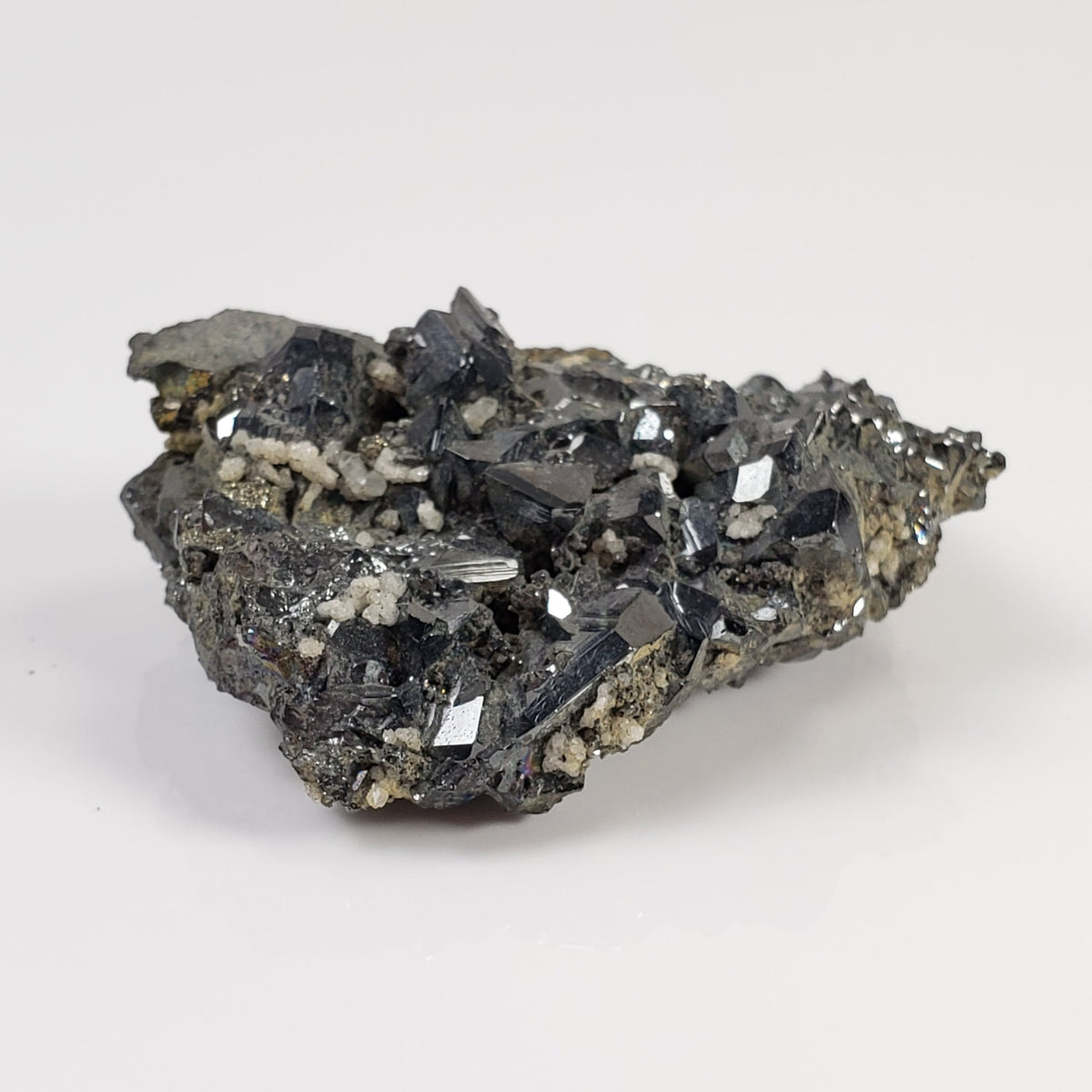  Tetrahedrite, Pyrite, Calcite and Quartz Cluster | 65.65 Grams | Lima Peru 3