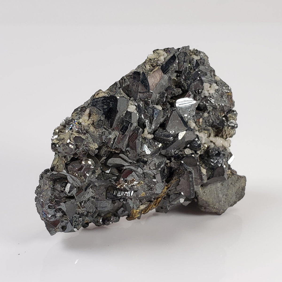  Tetrahedrite, Pyrite, Calcite and Quartz Cluster | 65.65 Grams | Lima Peru 1