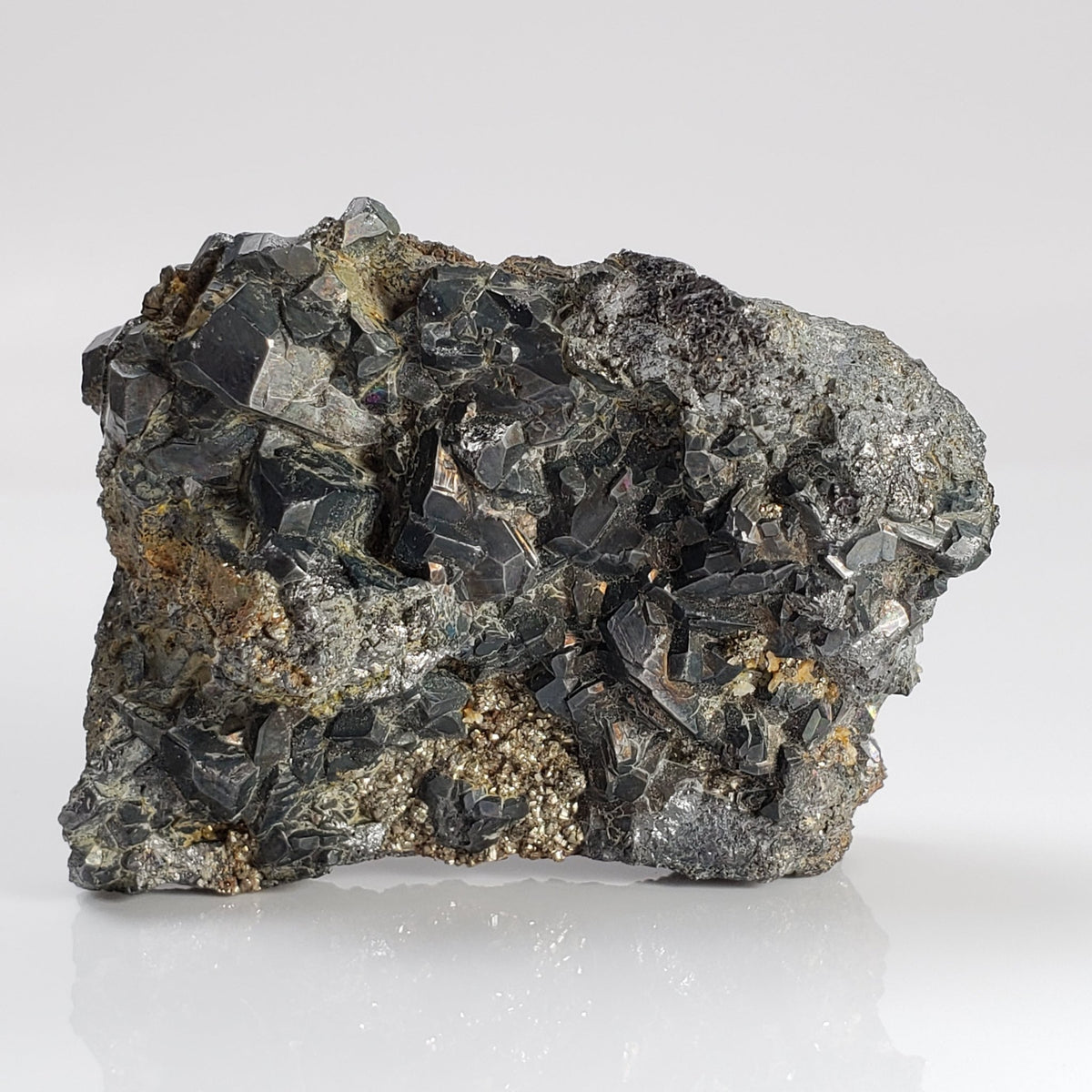  Tetrahedrite, Pyrite, Calcite and Quartz Crystal Cluster | 121.6 Grams | Lima Peru 