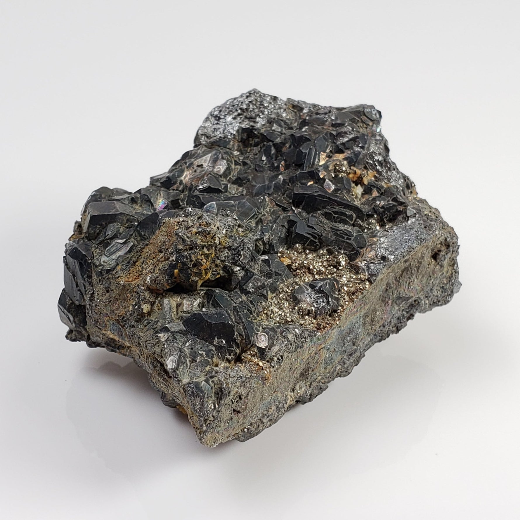  Tetrahedrite, Pyrite, Calcite and Quartz Crystal Cluster | 121.6 Grams | Lima Peru 6