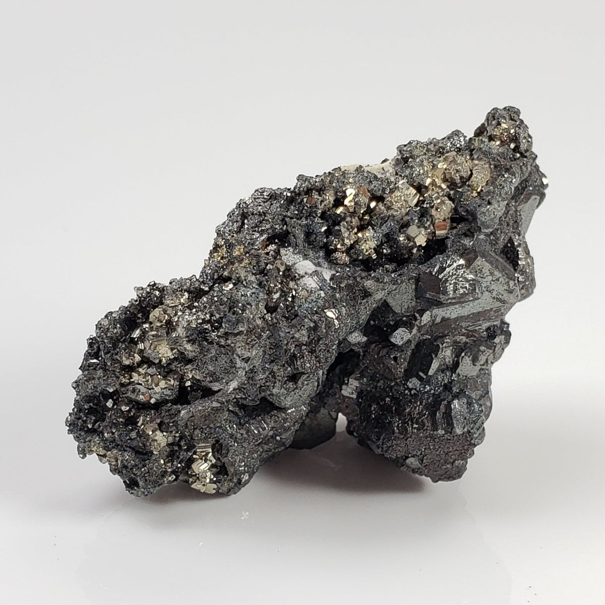  Tetrahedrite, Pyrite, Calcite and Quartz Crystal Cluster | 42.21 Grams | Lima Peru 1