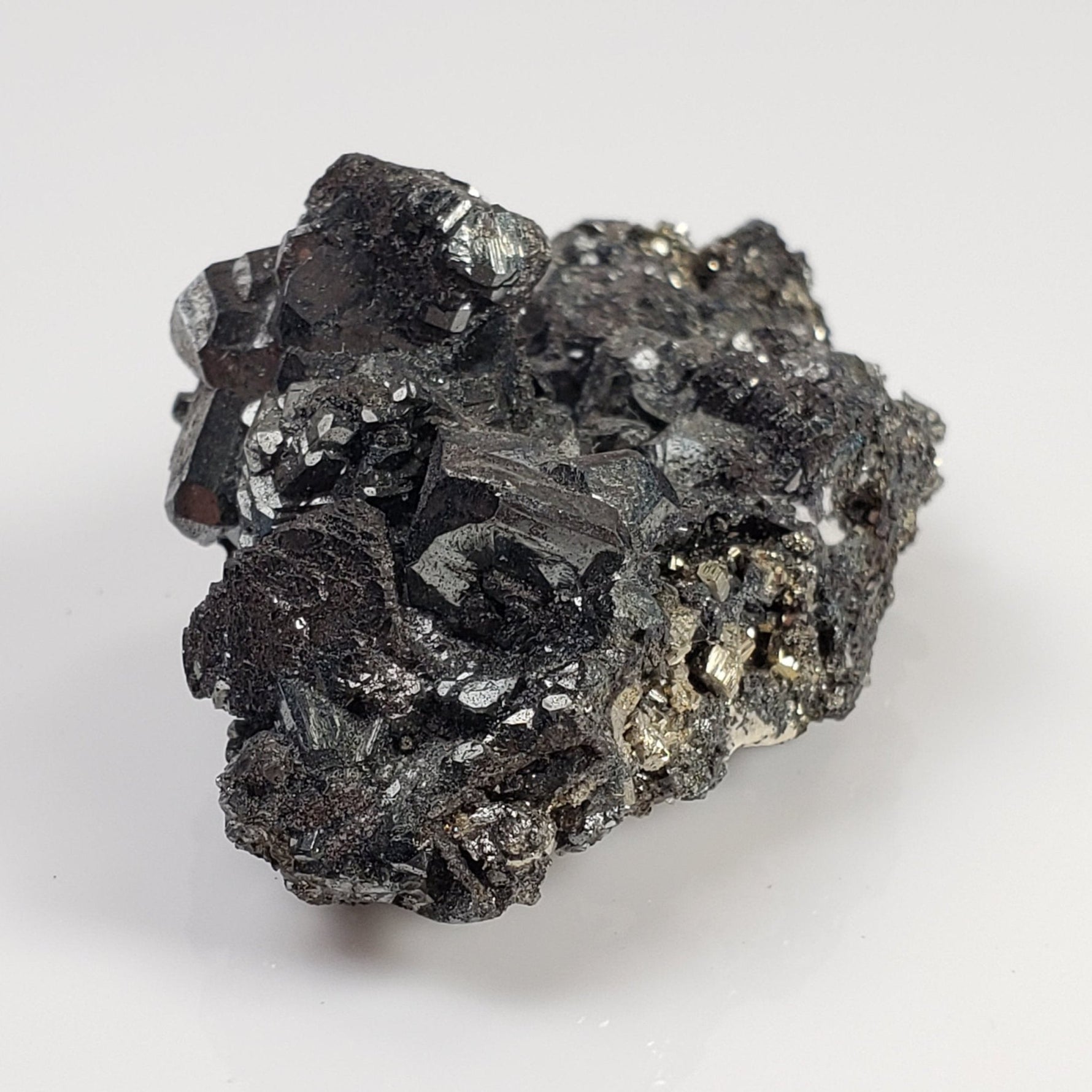  Tetrahedrite, Pyrite, Calcite and Quartz Crystal Cluster | 42.21 Grams | Lima Peru 4