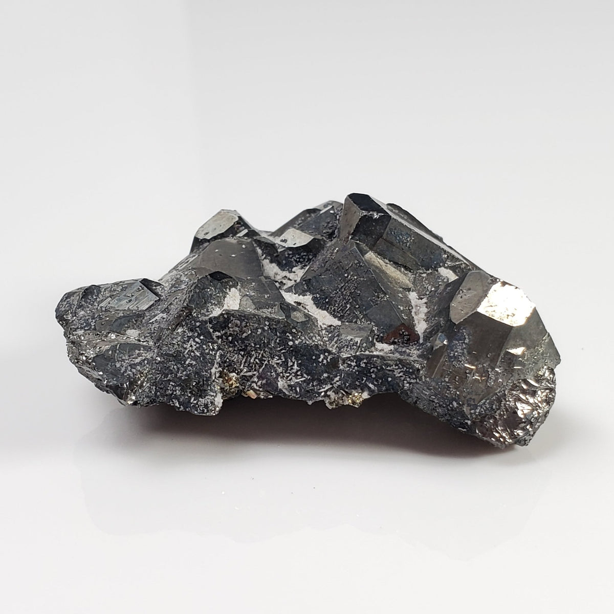  Tetrahedrite, Pyrite, Calcite and Quartz Crystal Cluster | 45 Grams | Lima Peru 3