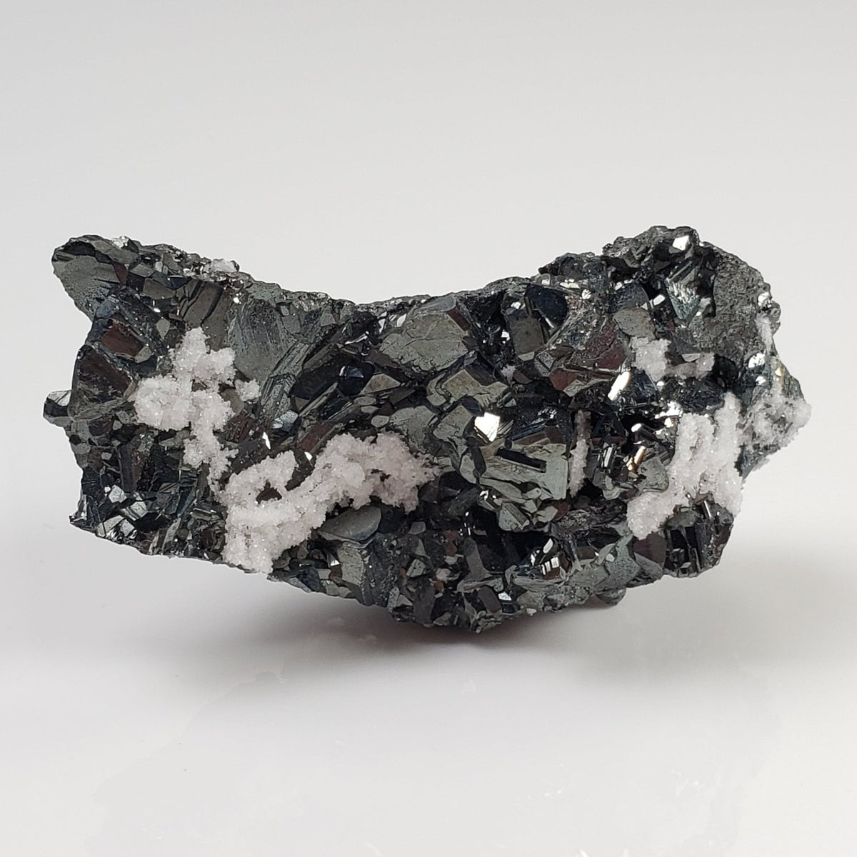  Tetrahedrite, Pyrite and Calcite Crystal Cluster | 43.8 Grams | Lima, Peru 2