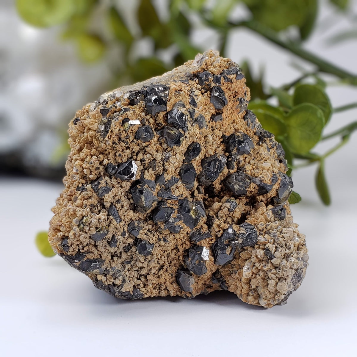  Tetrahedrite, Sphalerite, Calcite and Siderite | Terminated Crystal Cluster | 670 Grams | Huaron Mine, Peru 