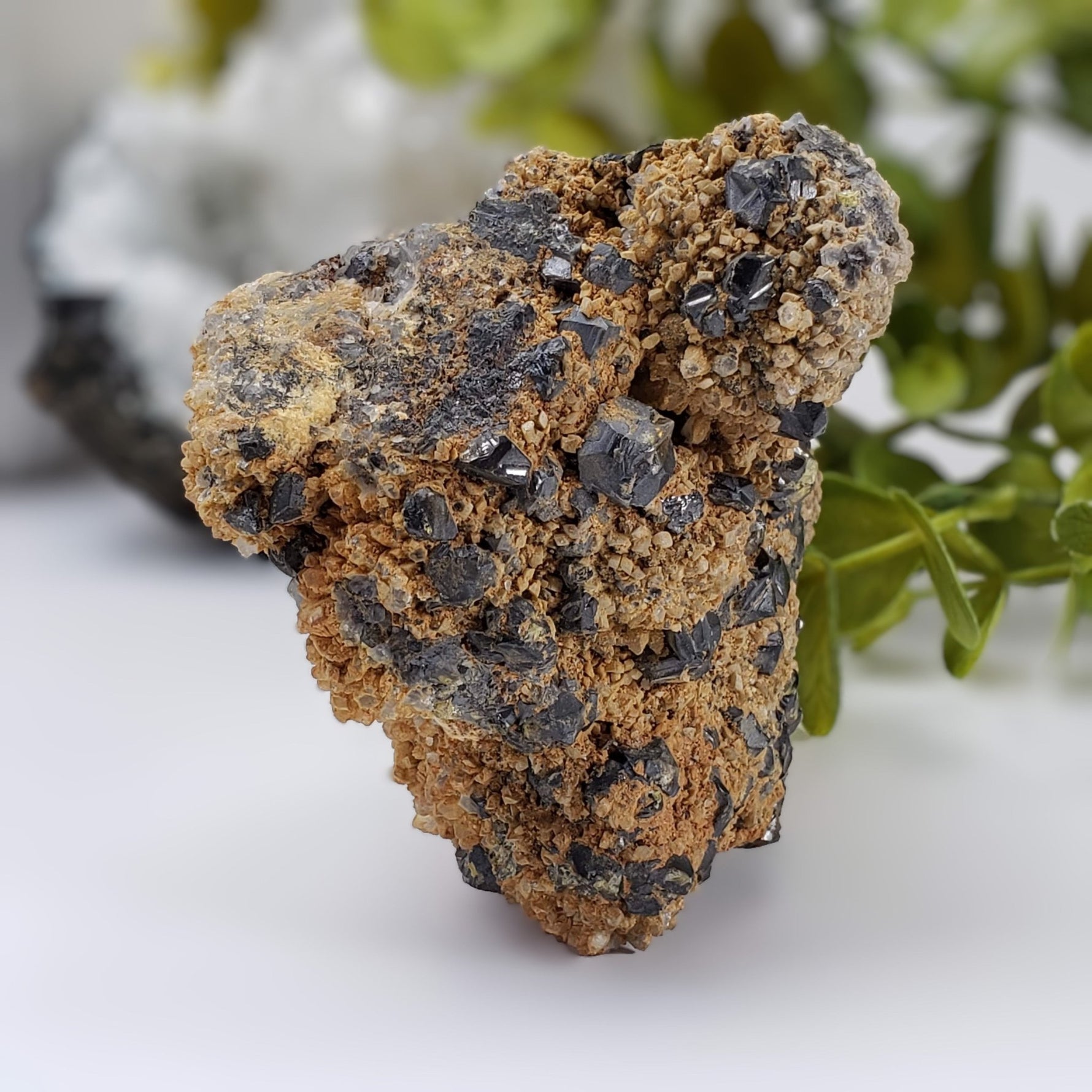  Tetrahedrite, Sphalerite, Calcite and Siderite | Terminated Crystal Cluster | 670 Grams | Huaron Mine, Peru 1