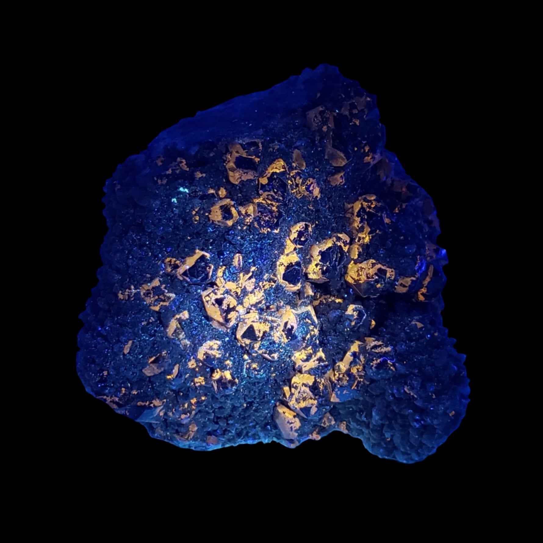  Tetrahedrite, Sphalerite, Calcite and Siderite | Terminated Crystal Cluster | 670 Grams | Huaron Mine, Peru 9