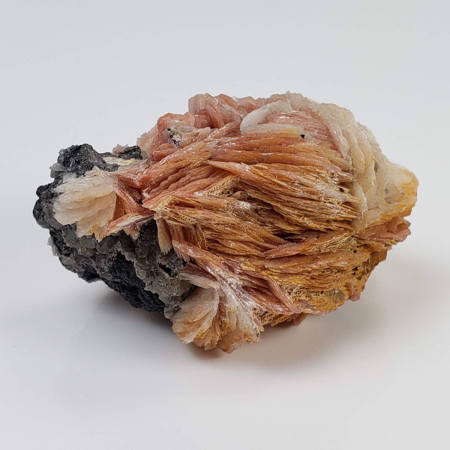  Three Color Barite Blades on Cerussite | 96.8 grams | Morocco 1