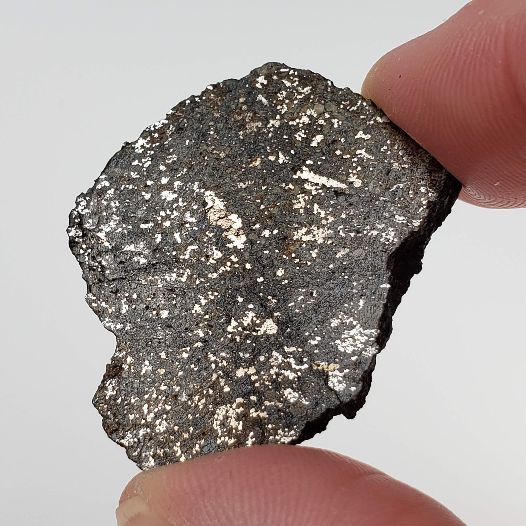  Thuathe Meteorite | 8.29 gr | Full Slice | H4-5 Chondrite | Observed Fall | Lesotho 3