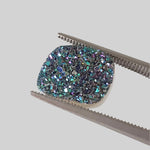  Titanium Druzy | Octagon Tablet | Rainbow Druzy | 12x10mm 5
