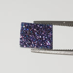  Titanium Druzy | Rectangular Tablet | Mystic Rainbow Druzy | 10.1x8mm 4