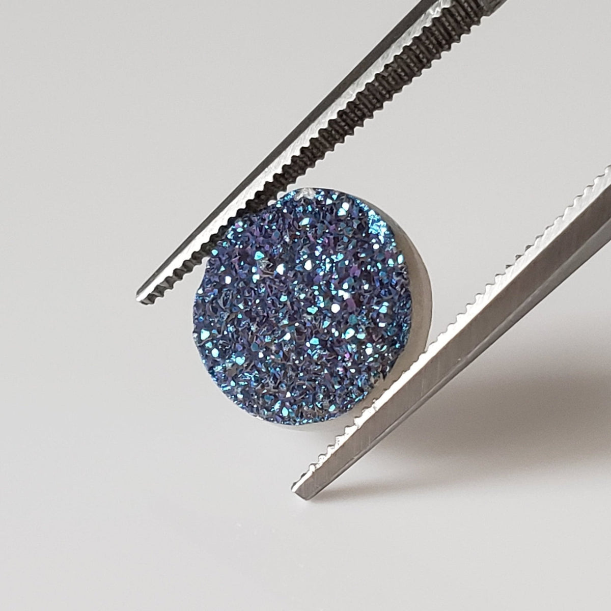  Titanium Druzy | Round Tablet | Mystic Rainbow Druzy | 10mm 2