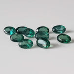  Topaz | 10 Piece Gemstone Lot | Oval Cut | Emerald Green | 5.5tcw 2