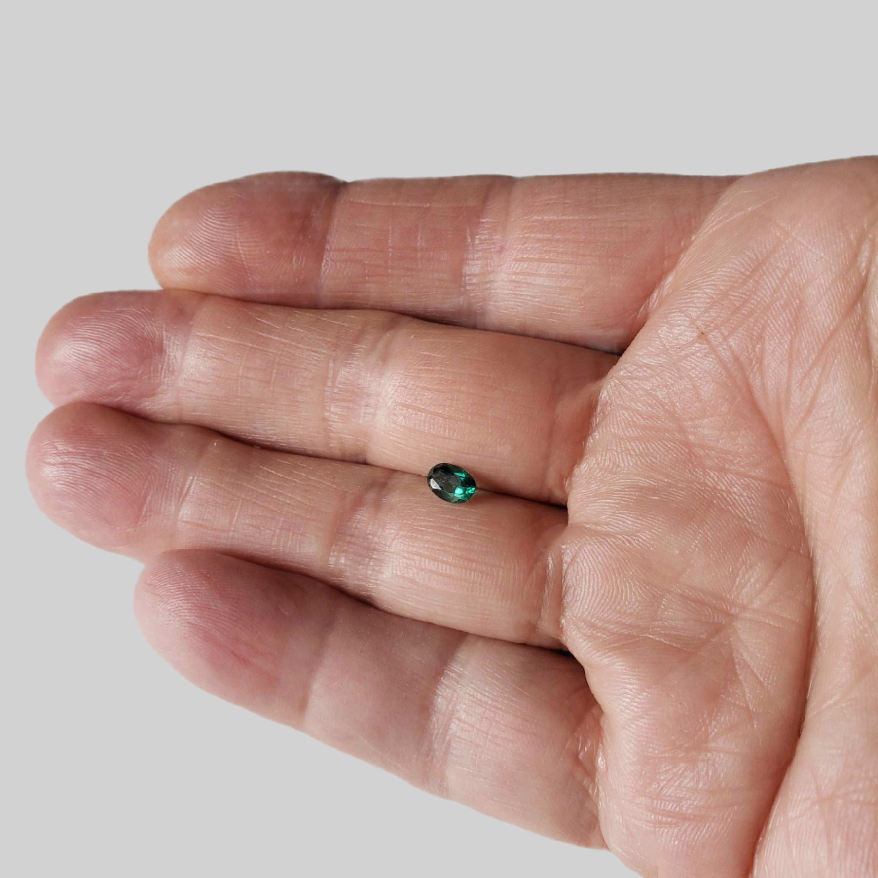  Topaz | 12 Piece Lot | Oval Cut | Emerald Green | 5.8-6.0x3.8-4.0mm 6