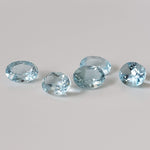 Topaz | 5 Piece Gemstone Lot | Oval Cut | Sky Blue | 8x6mm, 7.3 tcw 2