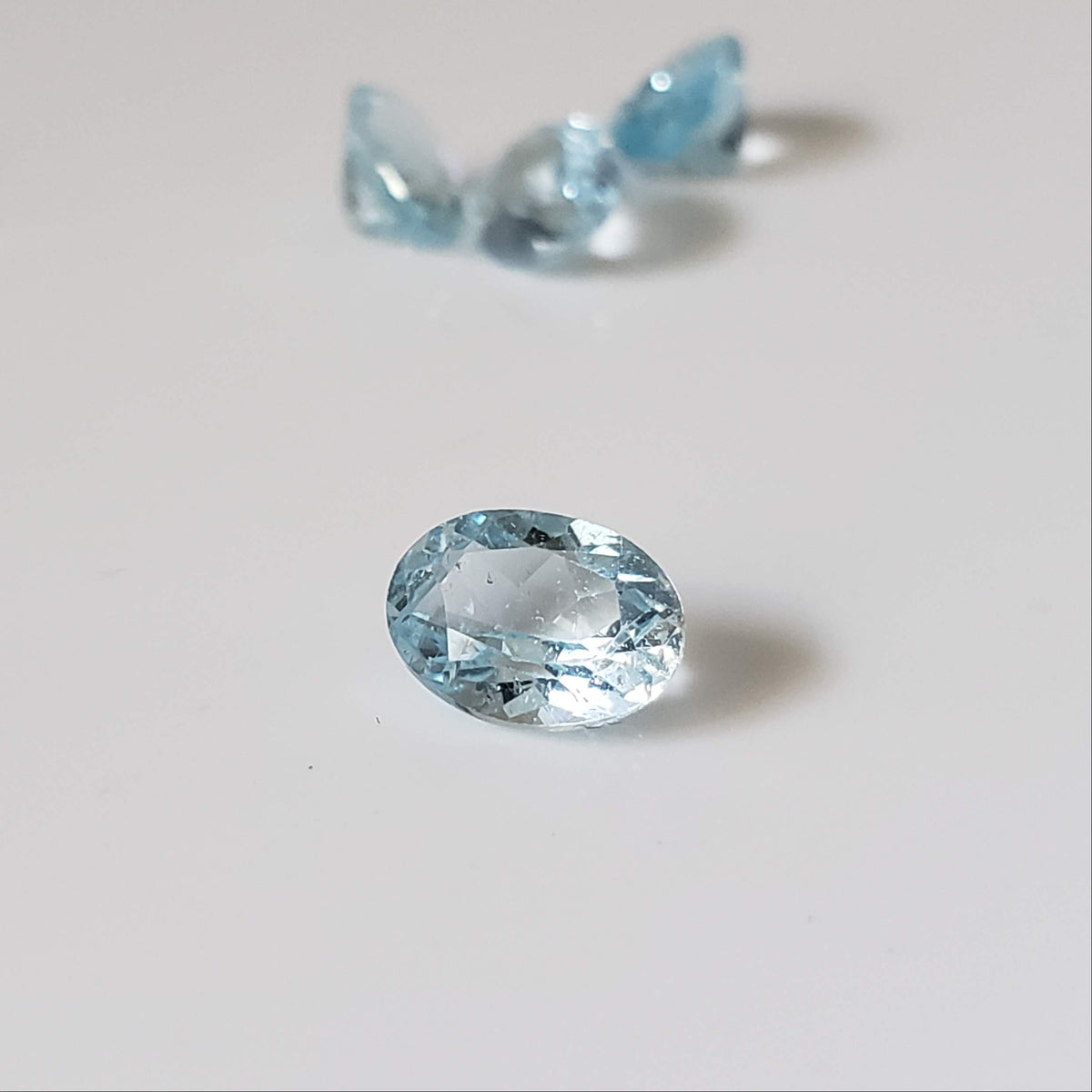 Topaz | 5 Piece Gemstone Lot | Oval Cut | Sky Blue | 8x6mm, 7.3 tcw 4