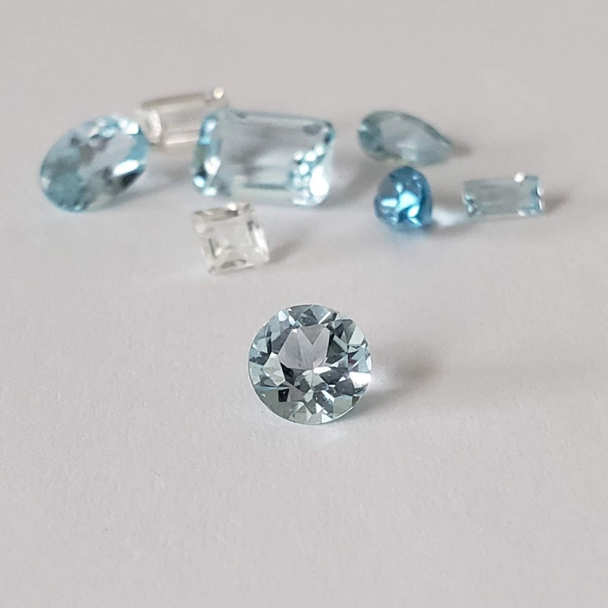  Topaz | 8 Piece Topaz Lot | Mixed Shape and Size | 3.6tcw 7