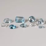  Topaz | 9 Piece Topaz Lot | Mixed Shape and Size | 3.5tcw 