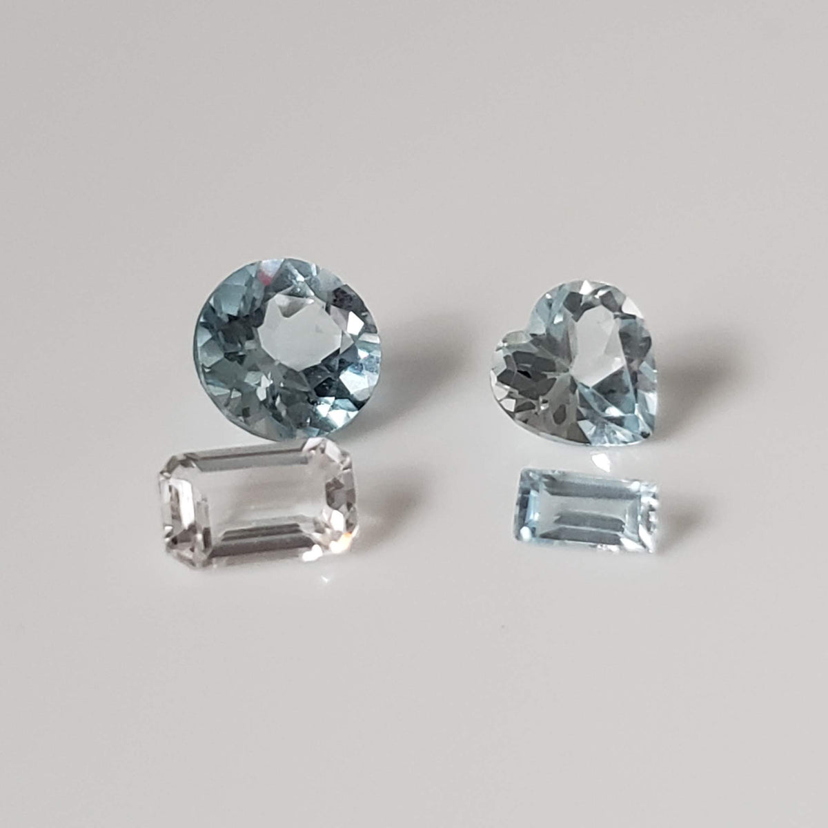  Topaz | 9 Piece Topaz Lot | Mixed Shape and Size | 3.5tcw 3