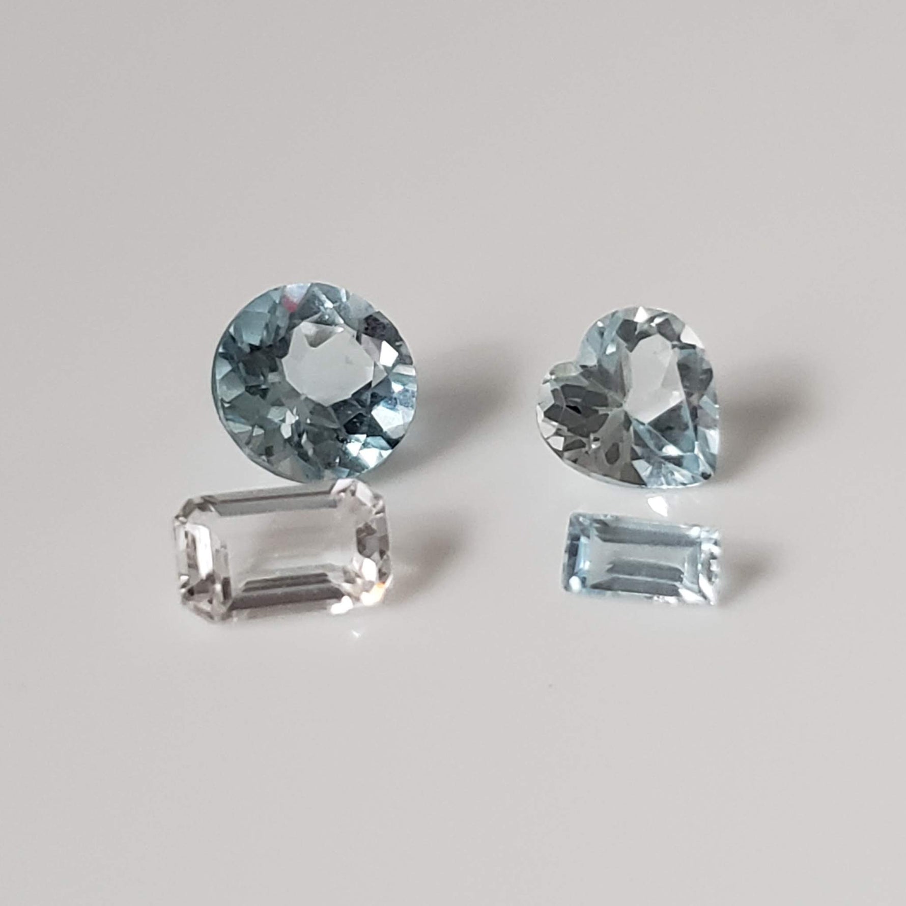  Topaz | 9 Piece Topaz Lot | Mixed Shape and Size | 3.5tcw 3