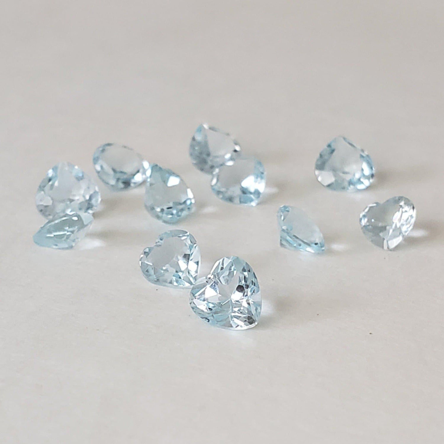  Topaz | Heart Shape Cut | Light Sky Blue | 4.7mm 1