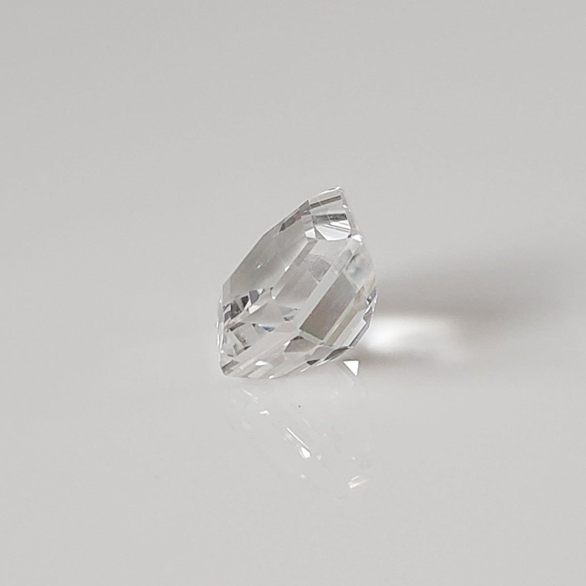  Topaz | Modified Hexagon Cut | White | 13x11mm 3