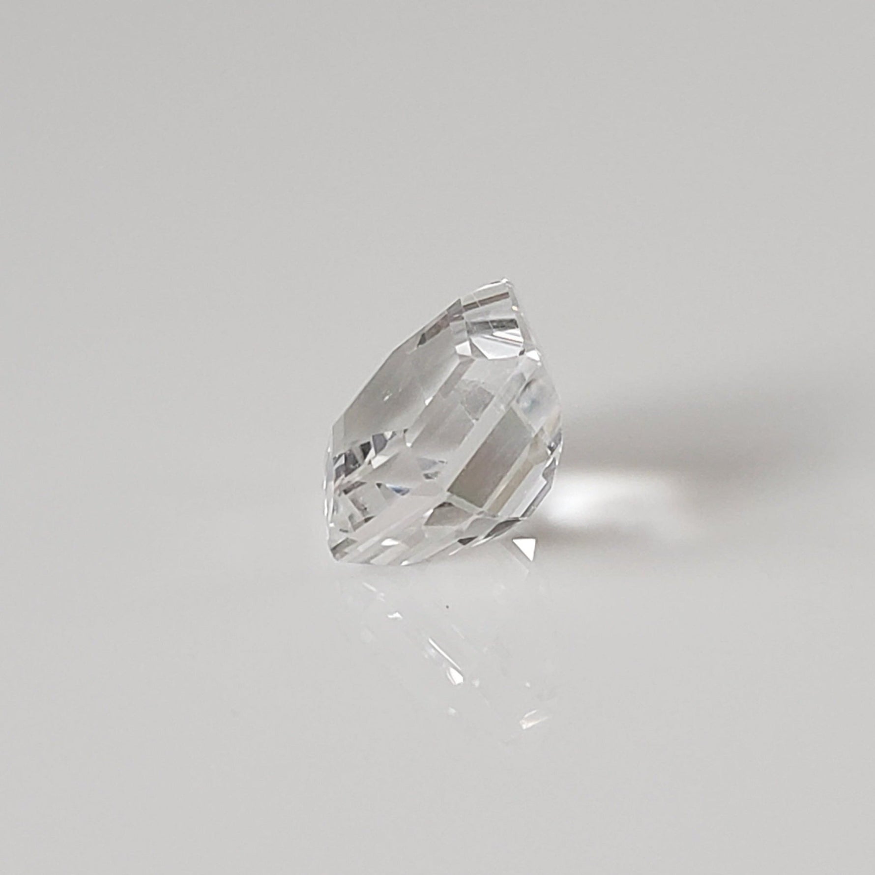  Topaz | Modified Hexagon Cut | White | 13x11mm 3