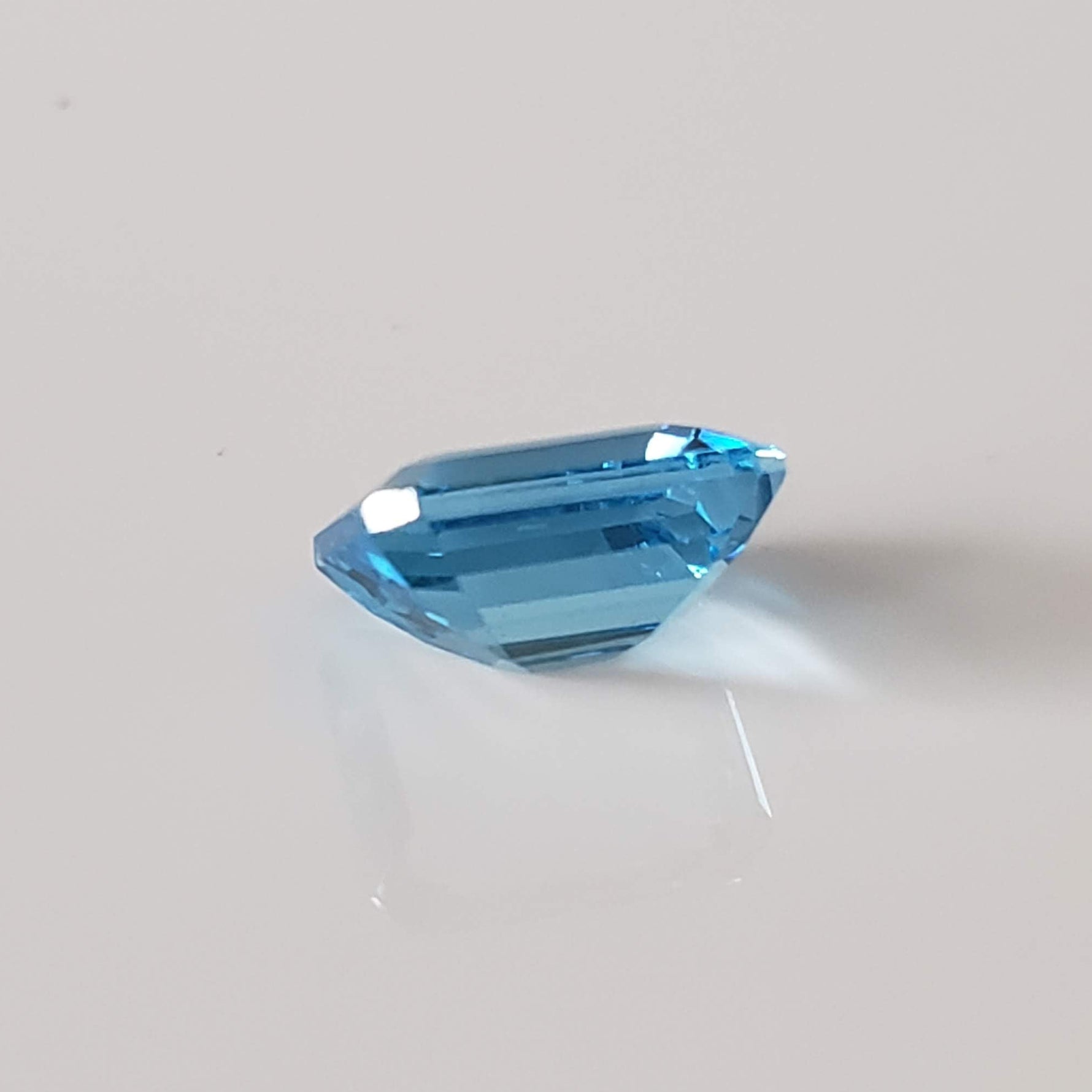  Topaz | Octagon Cut | Swiss Blue | 10x8mm 4.05ct 6